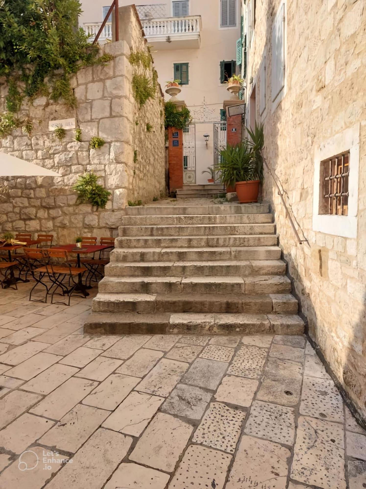 Sunny Terrace Apartment Split Bagian luar foto